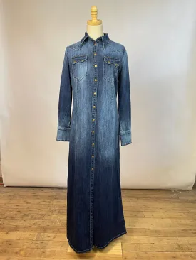 Lucchese Denim Duster Dress (L)