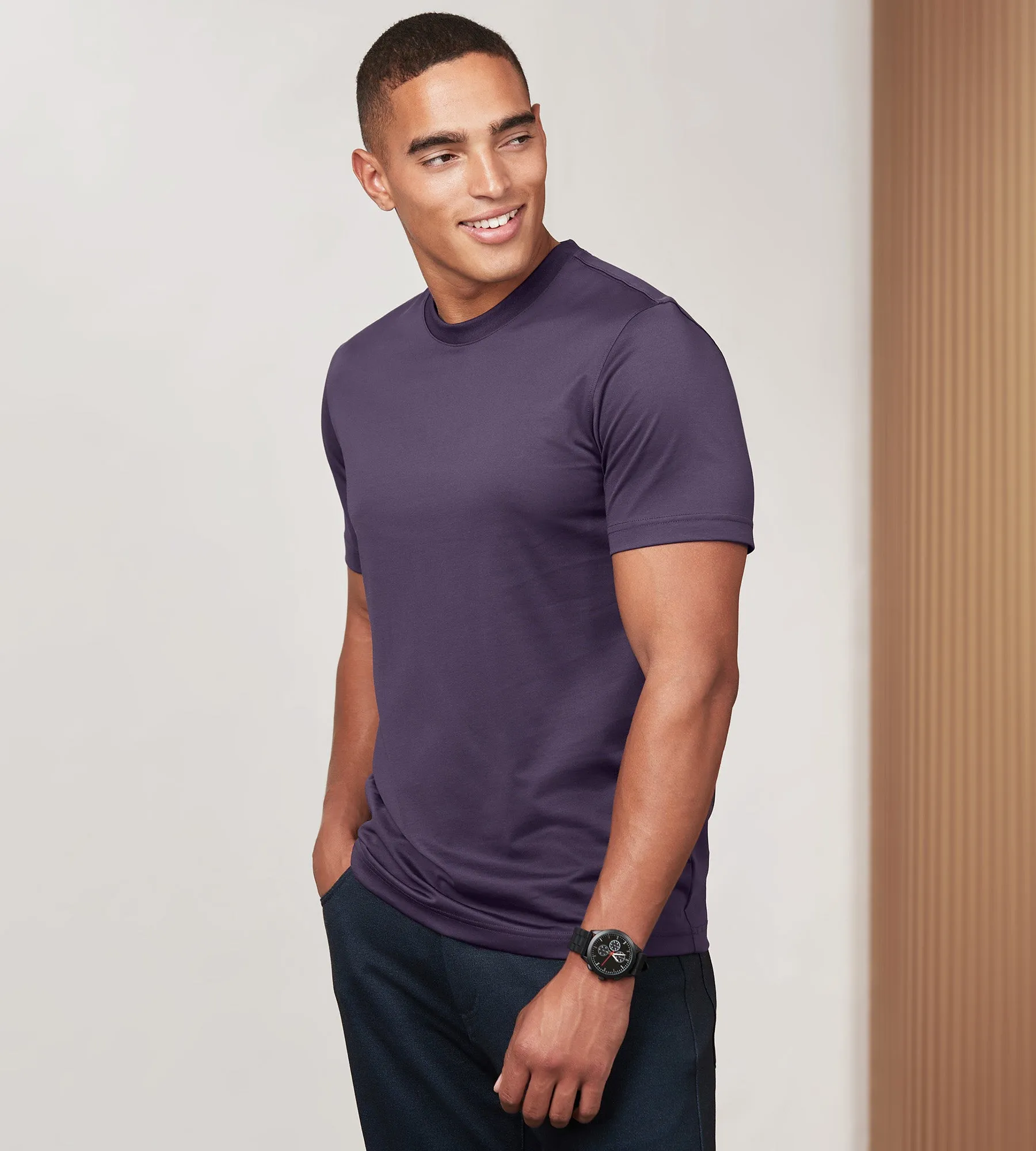 Modern Fit Short Sleeve Ultra-Luxe T-Shirt