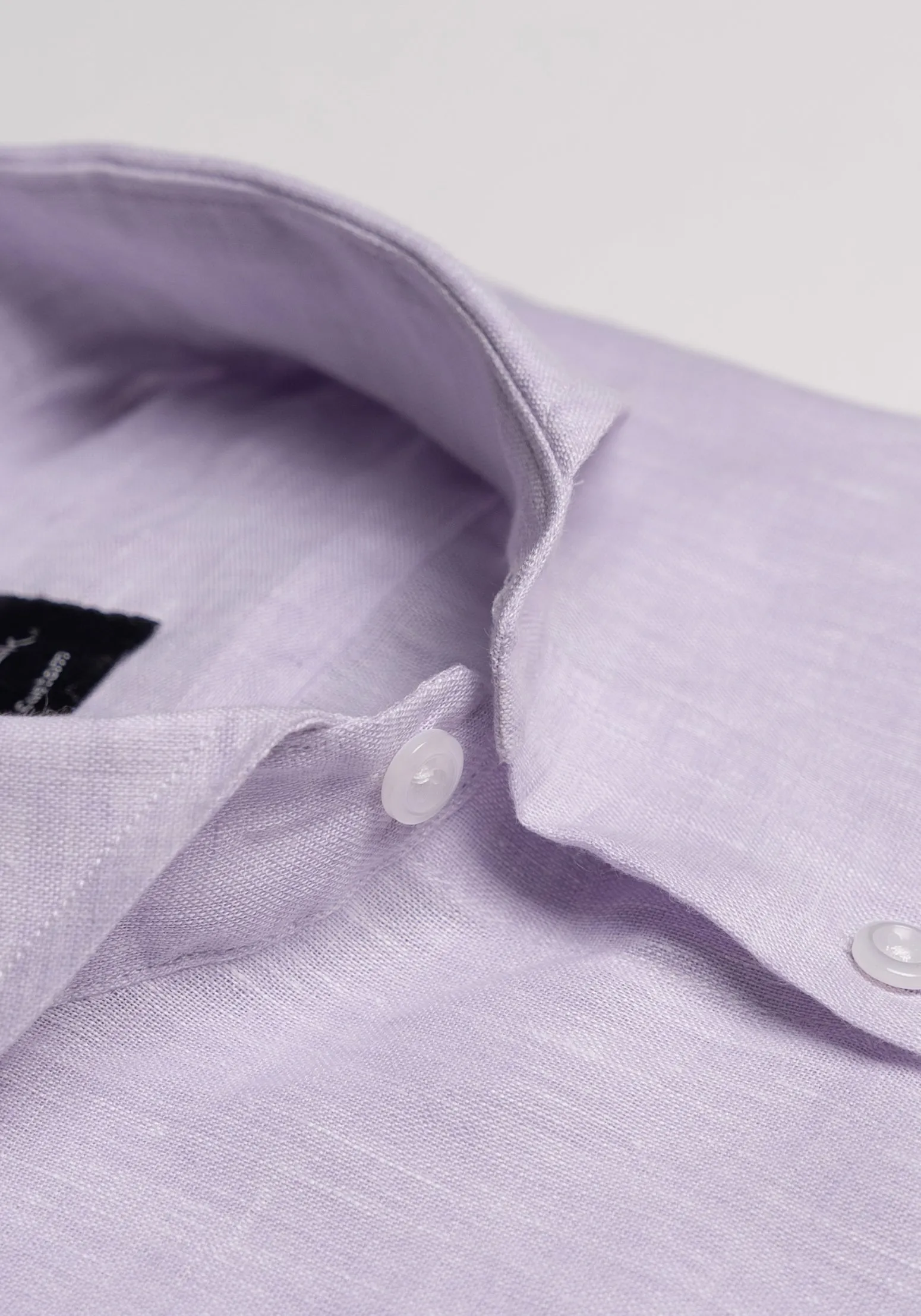 Pastel Lavender Irish Linen Shirt