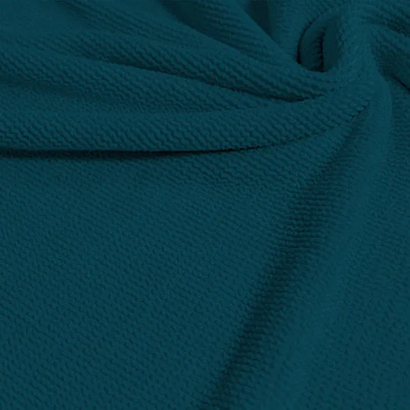 Popcorn Polyester Spandex Jacquard Fabric | Blue Moon Fabrics