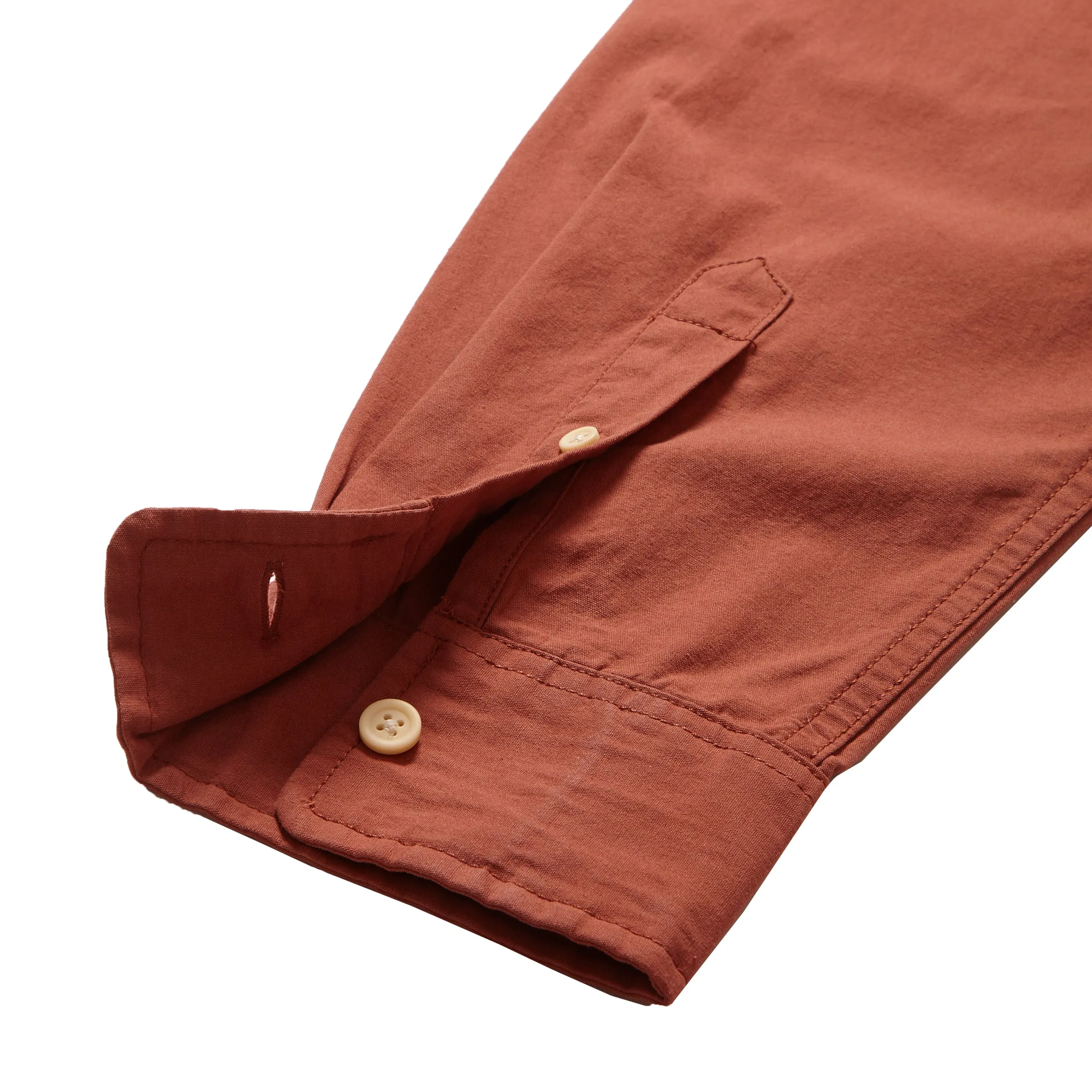 Portofino Midweight Poplin Shirt - Arabian Spice