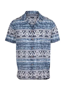 Radio Star Hawaiian Shirt Navy