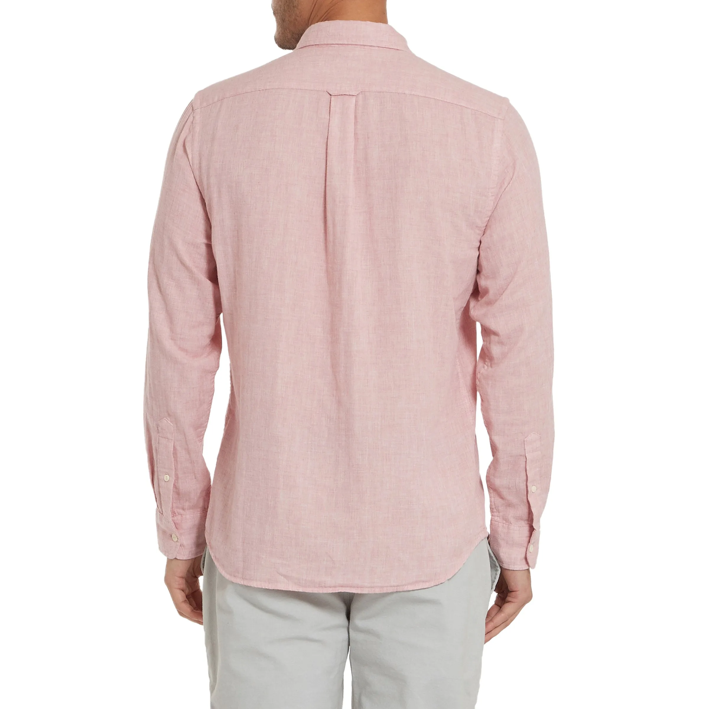 Rosedale Double Cloth Shirt - Dusty Rose