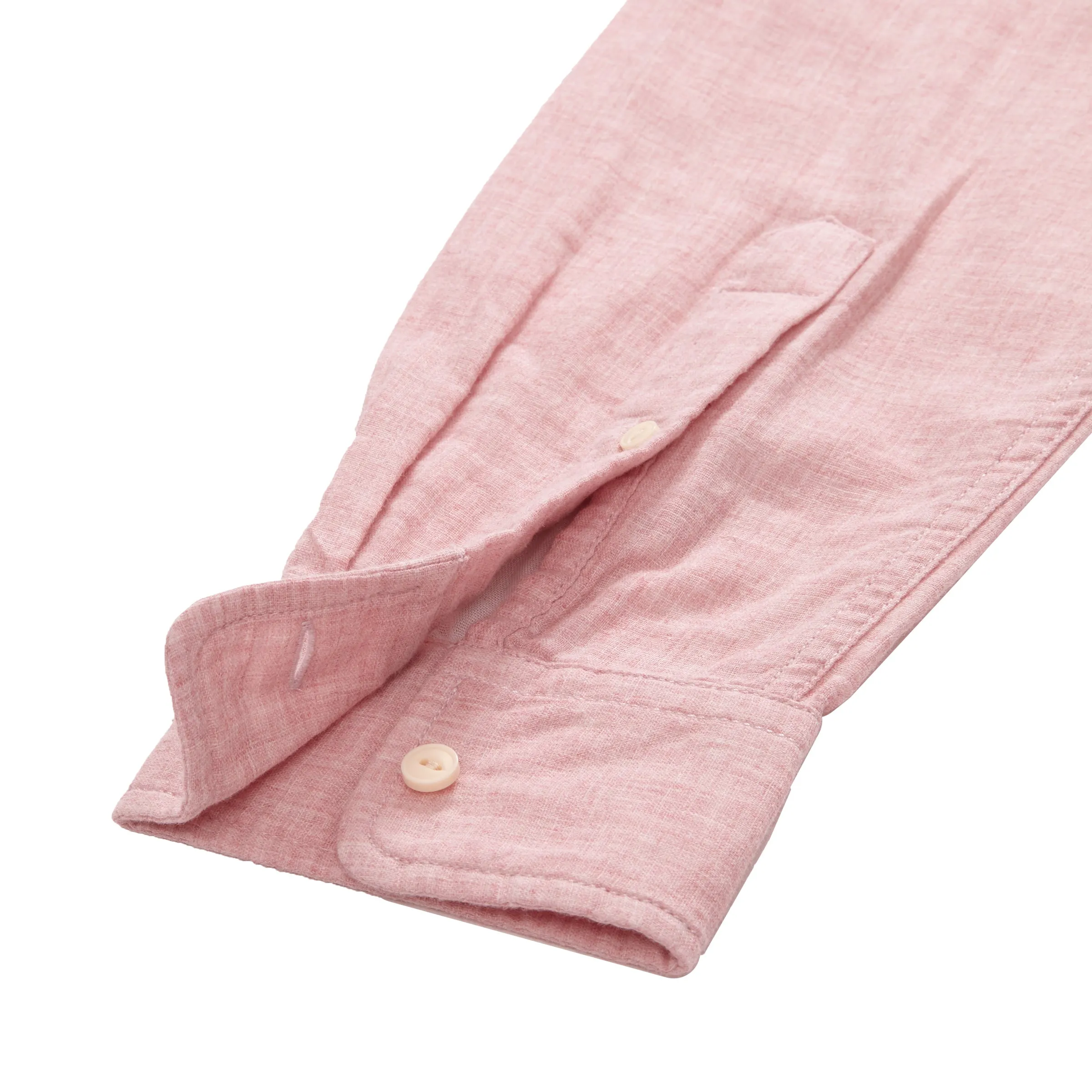 Rosedale Double Cloth Shirt - Dusty Rose