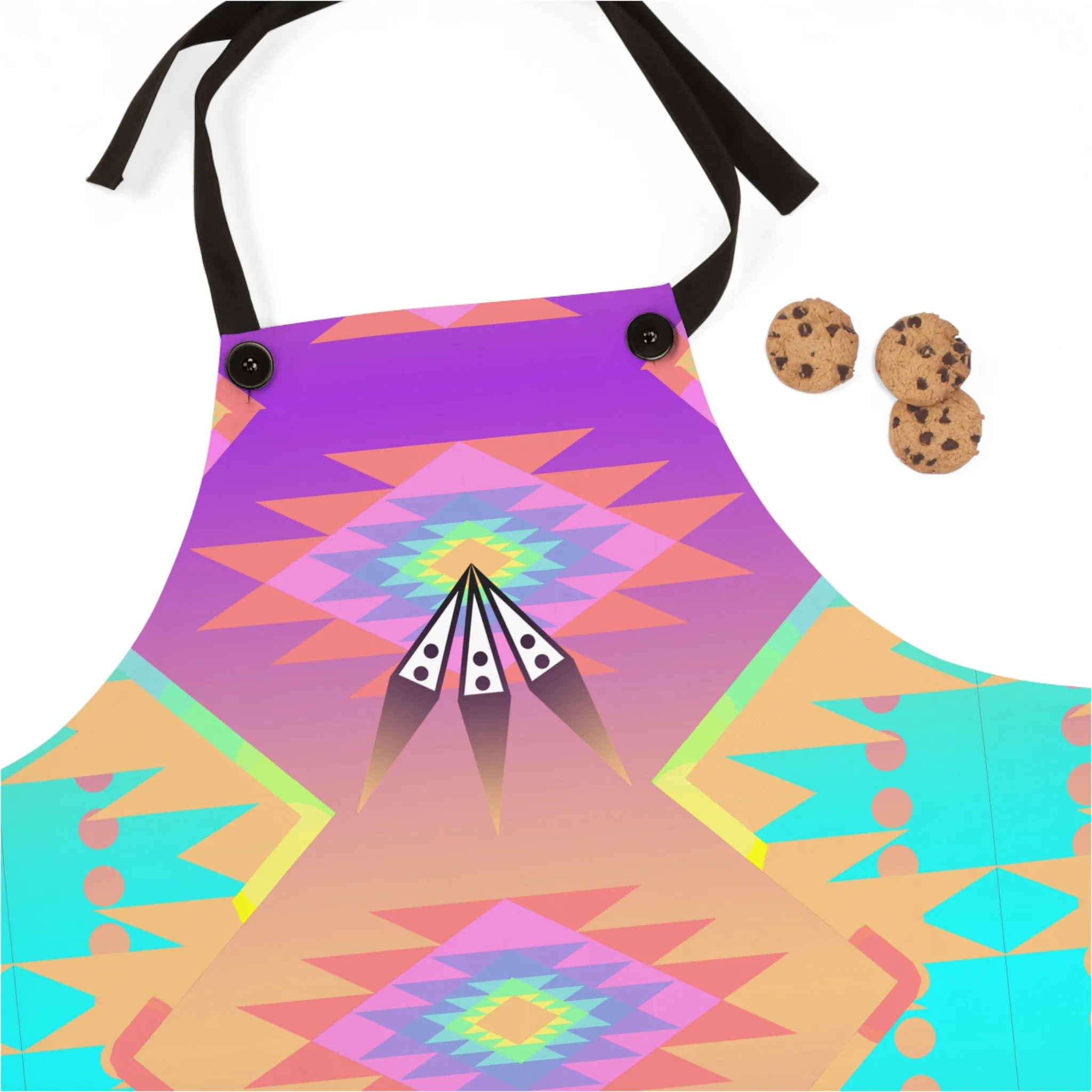 Shades and Feathers Apron (AOP)