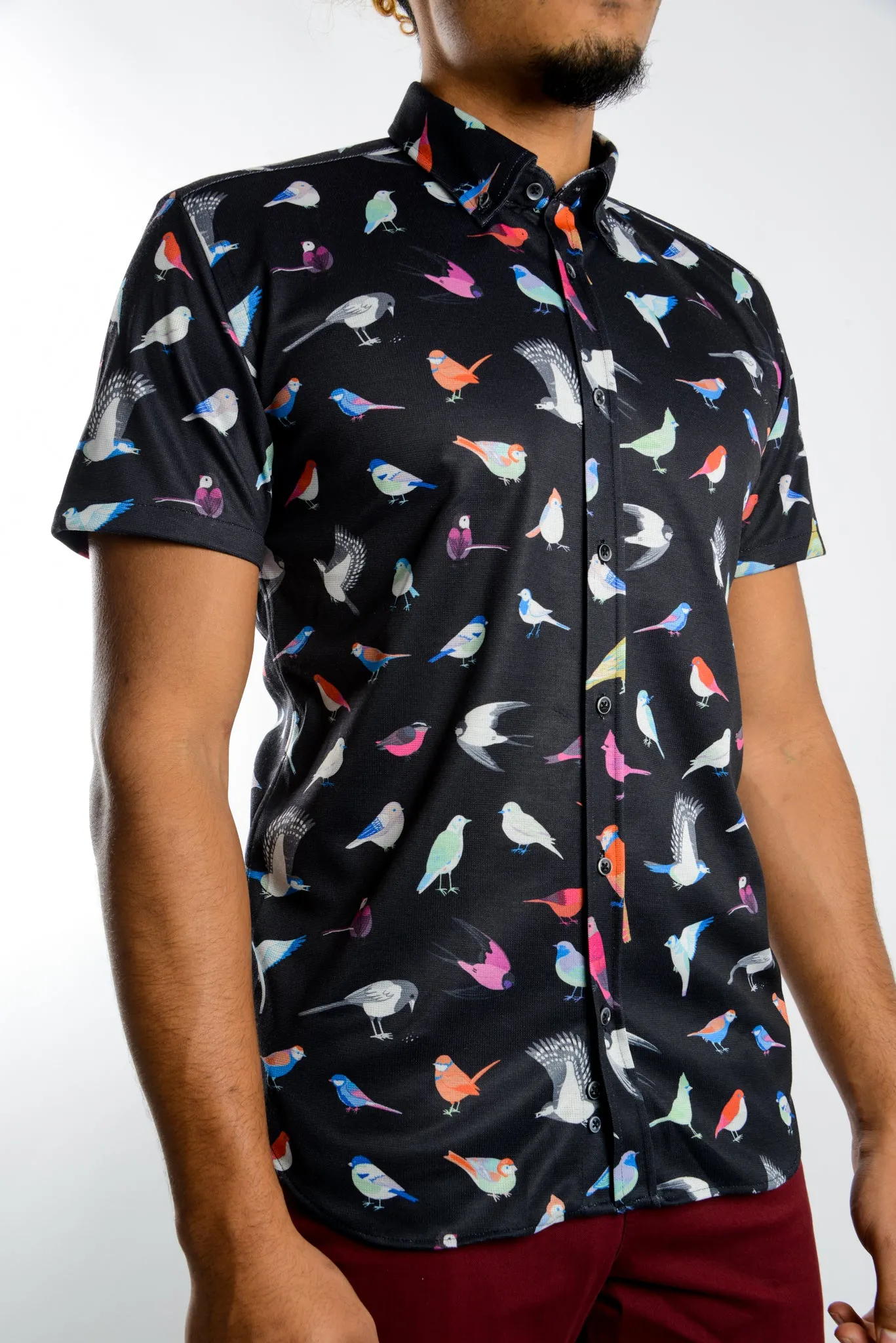 Short Sleeve Mission Digital Print Shirt