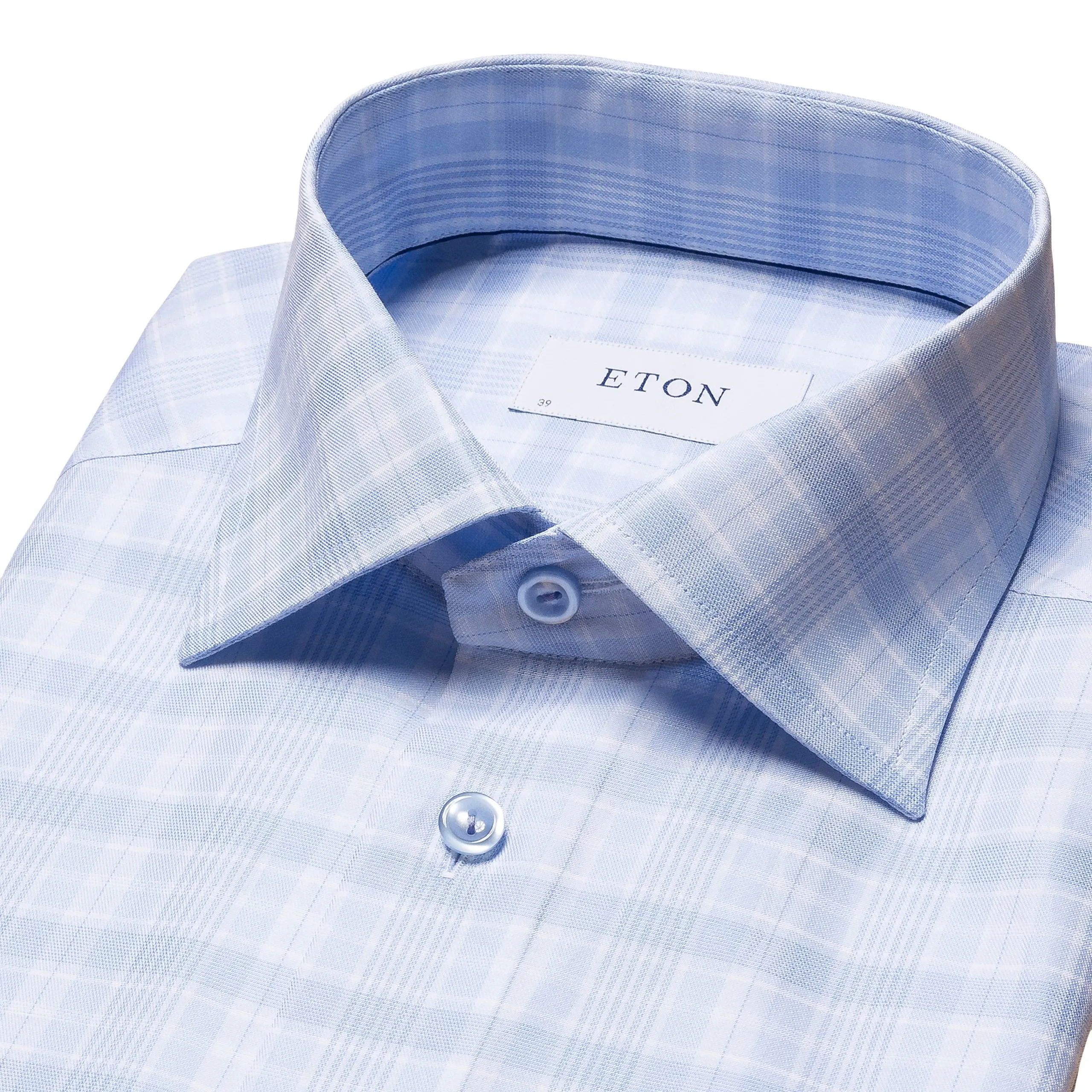 Slim Fit - Prince of Wales Checked Signature Twill Shirt