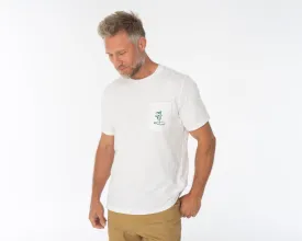 Slub Graphic T-Shirt - 19th Hole - White