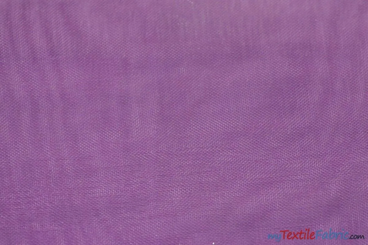 Soft and Smooth Mirror Organza Fabric | 60" Wide | Continuous Yards | Multiple Colors |