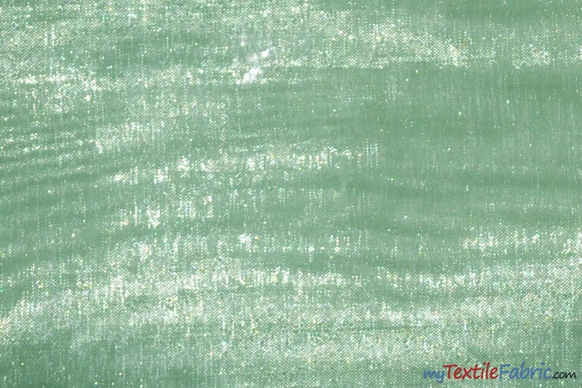 Soft and Smooth Mirror Organza Fabric | 60" Wide | Continuous Yards | Multiple Colors |