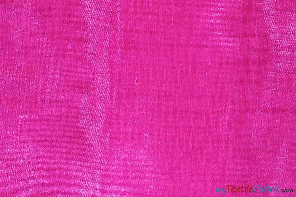 Soft and Smooth Mirror Organza Fabric | 60" Wide | Continuous Yards | Multiple Colors |