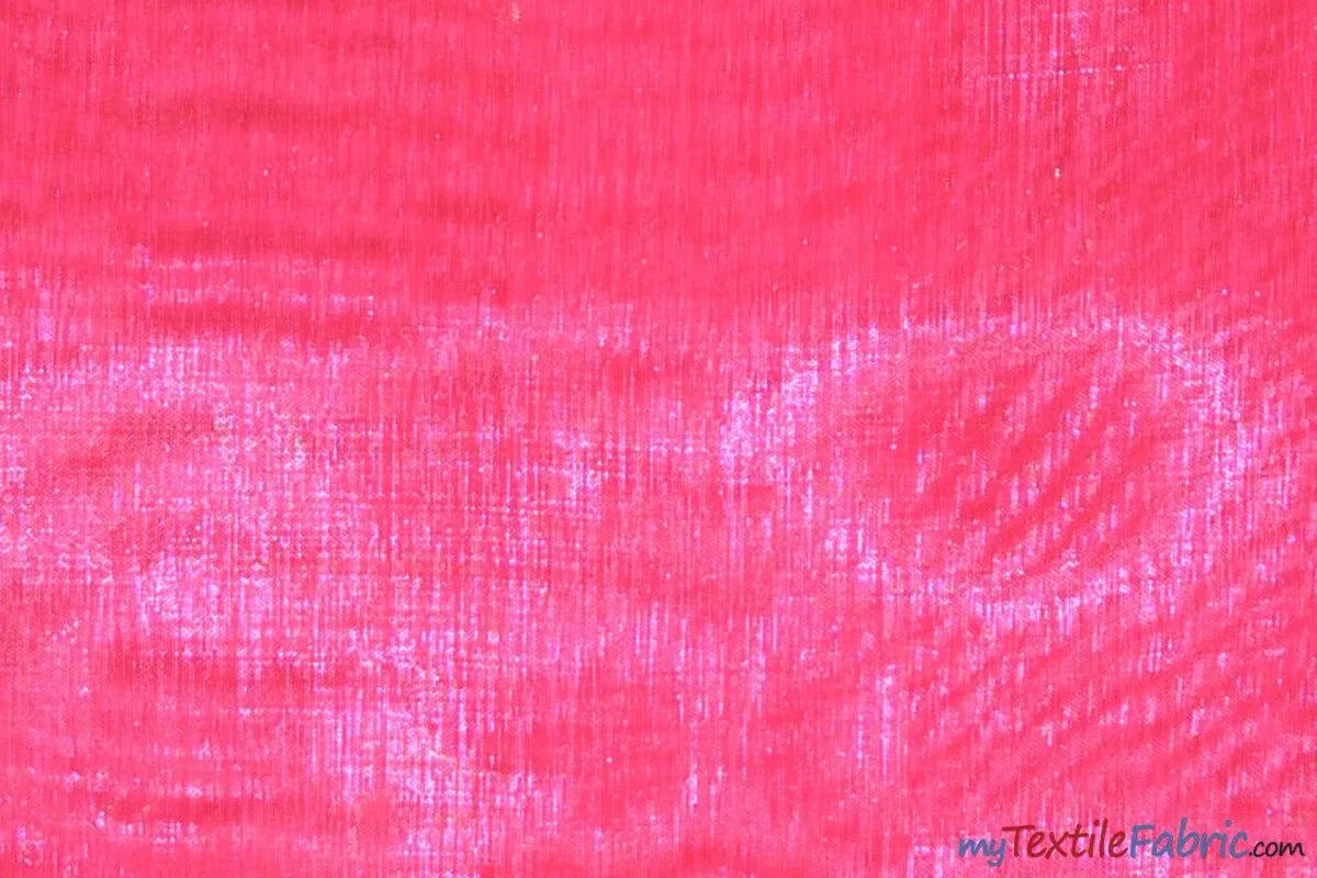 Soft and Smooth Mirror Organza Fabric | 60" Wide | Continuous Yards | Multiple Colors |