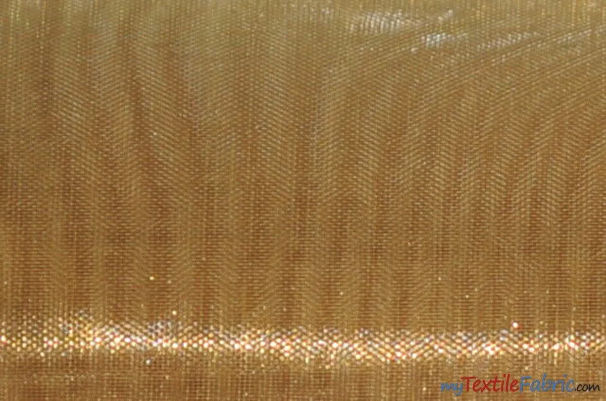 Soft and Smooth Mirror Organza Fabric | 60" Wide | Wholesale Bolt | Multiple Colors |