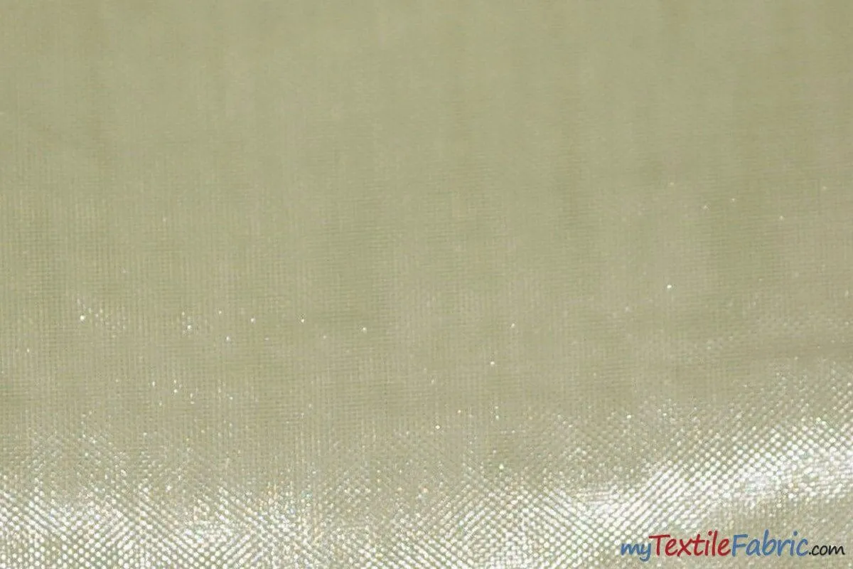 Soft and Smooth Mirror Organza Fabric | 60" Wide | Wholesale Bolt | Multiple Colors |