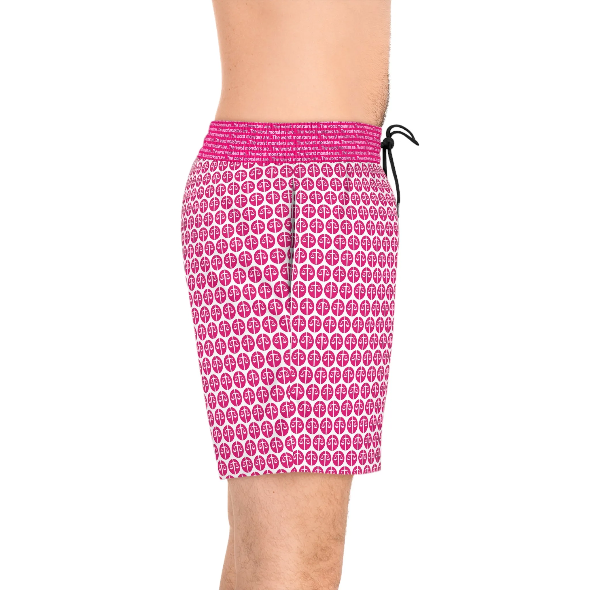 Sword and Scale Mid-Length Swim Shorts