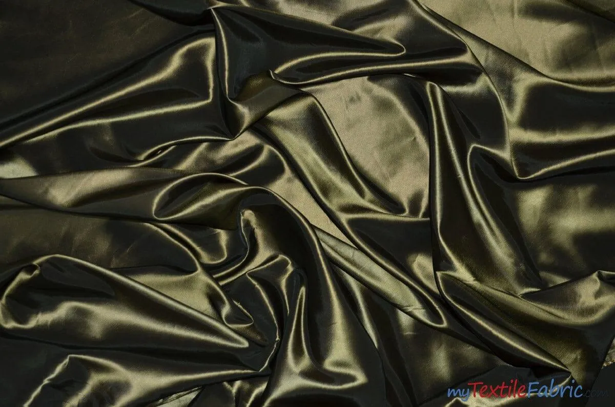 Taffeta Fabric - Two Tone Taffeta Fabric - Non Stretch Taffeta - 60&#34; Wide - Multiple Solid Colors - Sample Swatch