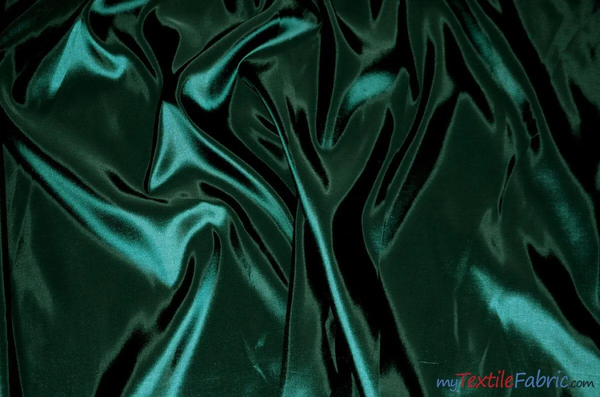 Taffeta Fabric - Two Tone Taffeta Fabric - Non Stretch Taffeta - 60&#34; Wide - Multiple Solid Colors - Sample Swatch