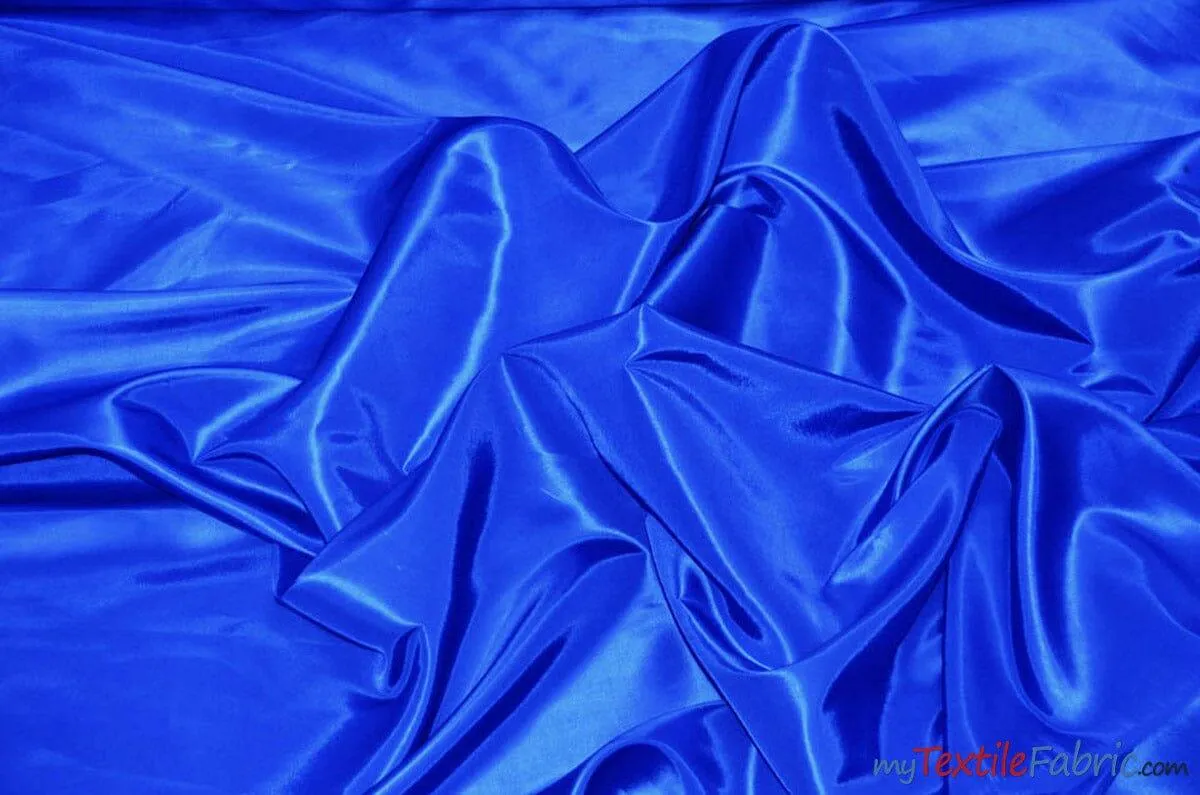 Taffeta Fabric - Two Tone Taffeta Fabric - Non Stretch Taffeta - 60&#34; Wide - Multiple Solid Colors - Sample Swatch