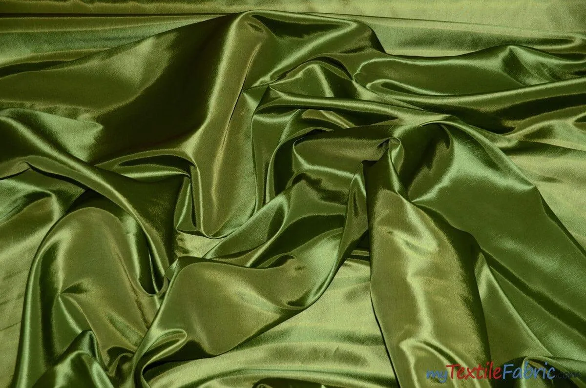 Taffeta Fabric - Two Tone Taffeta Fabric - Non Stretch Taffeta - 60&#34; Wide - Multiple Solid Colors - Sample Swatch