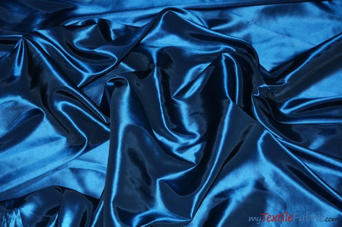 Taffeta Fabric - Two Tone Taffeta Fabric - Non Stretch Taffeta - 60&#34; Wide - Multiple Solid Colors - Sample Swatch