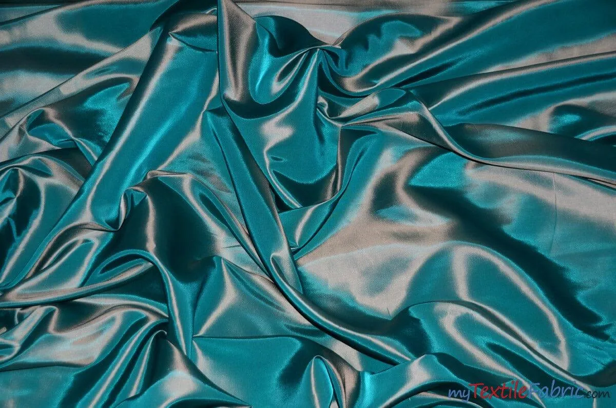 Taffeta Fabric - Two Tone Taffeta Fabric - Non Stretch Taffeta - 60&#34; Wide - Multiple Solid Colors - Sample Swatch