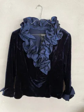 Velvet Ruffles Shirt